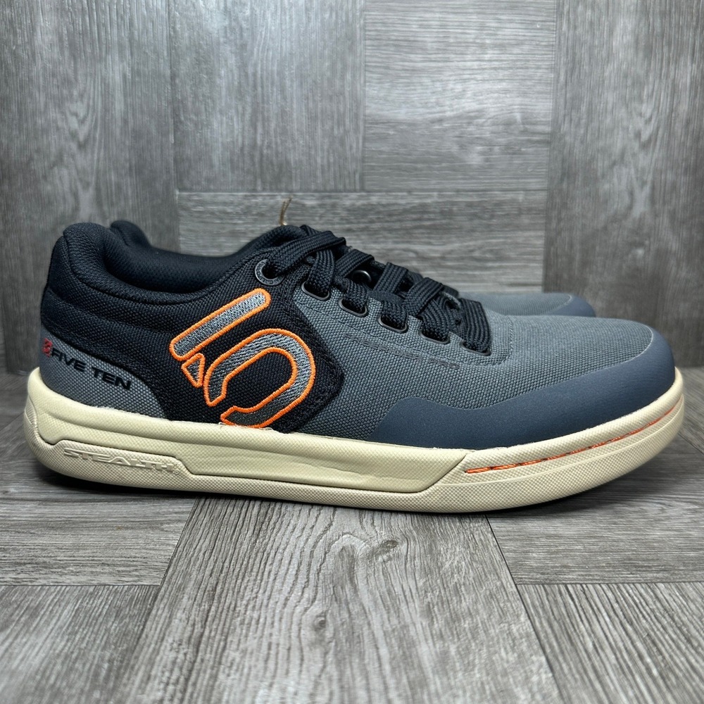 Five Ten Freerider Pro Womens 5 Grey Black Orange MTB Cycling Shoes NEW HQ2124